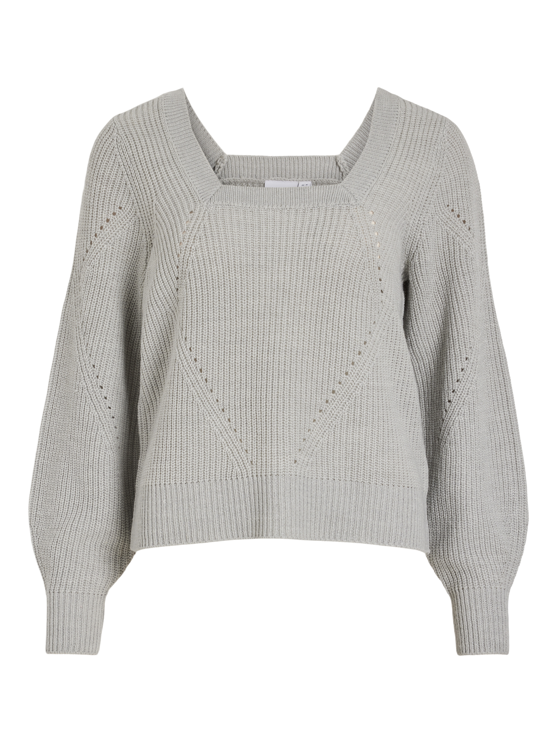 VIOA Pullover - Light Grey Melange